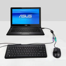 Carica l'immagine nel visualizzatore di Gallery, Perixx peripro-401 PS2 a USB - adattatore per Addattatore PS2 e USB, Nero - Ilgrandebazar