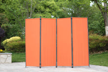 Carica l'immagine nel visualizzatore di Gallery, Angel Living Paravento Pieghevole di Design 4 pezzi 225x165 cm, Terracotta - Ilgrandebazar