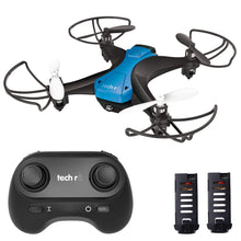 Carica l'immagine nel visualizzatore di Gallery, tech rc Mini Drone Facile da Pilotare con Due Batterie Funzione di Un Small - Ilgrandebazar