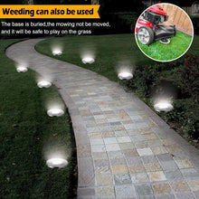 Carica l'immagine nel visualizzatore di Gallery, Luci Solari Giardino 8 LED,Dingde led da Esterno,LED Luce 4 Pezzi - Ilgrandebazar