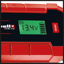 Carica l'immagine nel visualizzatore di Gallery, Einhell 1002225 Caricabatteria, Rosso, Nero - Ilgrandebazar