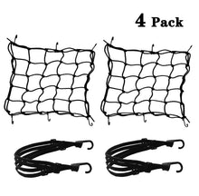 Carica l'immagine nel visualizzatore di Gallery, 2pz Rete Ragno Elastica + Corda Elastica, Annhao Accessori per Moto Bici... - Ilgrandebazar