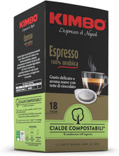 Carica l'immagine nel visualizzatore di Gallery, Kimbo Cialde Compostabili Napoli - 100 Cialde