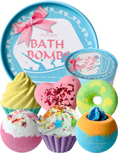 Carica l'immagine nel visualizzatore di Gallery, Bombe da Bagno, Fatte a Mano, Terme Kit Regalo Lussuoso e Romantico - Ilgrandebazar