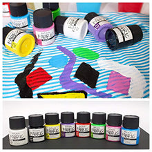 Carica l'immagine nel visualizzatore di Gallery, MONT MARTE Set Colori per Tessuti - 8 pezzi x 20ml - Pitture Multicolore