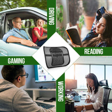 Carica l'immagine nel visualizzatore di Gallery, Supporto Lombare, RenFox Schienale Ergonomico Cuscino Pad Black - Ilgrandebazar