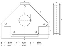 Carica l'immagine nel visualizzatore di Gallery, BGS cogenerazione-supporto magnetico, 32 kg, 3009 - Ilgrandebazar