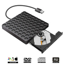 Carica l'immagine nel visualizzatore di Gallery, Masterizzatore CD Dvd Esterno,Lettore Esterno per PC Portatile dvd-1, Nero - Ilgrandebazar
