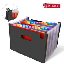 Carica l'immagine nel visualizzatore di Gallery, LOETAD Cartella Portadocumenti per Ufficio A4 Porta Documenti 24 tasche - Ilgrandebazar