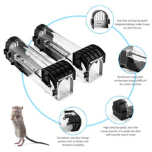 Carica l'immagine nel visualizzatore di Gallery, Awroutdoor 2 Pezzi 2 Pièces Due clip per mouse riutilizzabili, 2PCS* nero - Ilgrandebazar