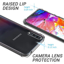 Carica l'immagine nel visualizzatore di Gallery, Ferilinso Cover per Samsung Galaxy A70 Cover, A70, Trasparente