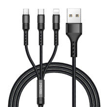 Carica l'immagine nel visualizzatore di Gallery, RAVIAD Multi Cavo di Ricarica, 3 in 1 Multiplo Cavetto Micro USB Tipo C... - Ilgrandebazar
