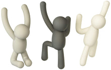 Carica l'immagine nel visualizzatore di Gallery, Umbra Buddy Hook Appendino, Taglia Unica, Grigio/Bianco/Beige - Ilgrandebazar