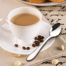 Carica l'immagine nel visualizzatore di Gallery, AckMond - 12 Pezzi (12,2 cm) cucchiaini da Espresso, in Flat Dinner Fork - Ilgrandebazar