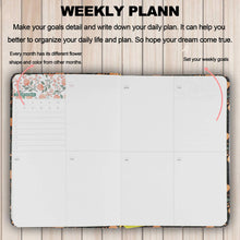 Carica l'immagine nel visualizzatore di Gallery, Agenda giornaliera con calendario, organizer, 7.48*5.31in White Raspberry - Ilgrandebazar
