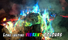 Carica l'immagine nel visualizzatore di Gallery, MYSTICAL Fire, Polvere Colorata per bracieri, Set di 10 bustine - Ilgrandebazar