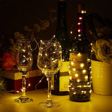 Carica l'immagine nel visualizzatore di Gallery, 15 pezzi Dioxide 20 LED 2M Mini Lampada a fili di rame Bianco Caldo, Luci... - Ilgrandebazar