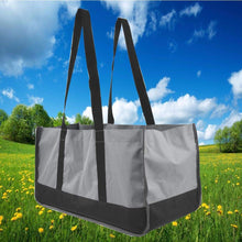 Carica l'immagine nel visualizzatore di Gallery, Borsa a Tracolla Resistente Durevole Legno, Robusta Grigio E Nero - Ilgrandebazar