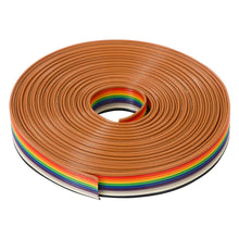 Carica l'immagine nel visualizzatore di Gallery, ZITFRI Cavi per Arduino 5M Flat Cable Nastro Arcobaleno Cavo Rame Cavetti...