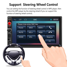 Carica l'immagine nel visualizzatore di Gallery, REAKOSOUND CAMECHO autoradio 2 din bluetooth 7 pollici Stereo Touch Screen Con il GPS