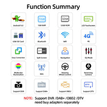 Carica l'immagine nel visualizzatore di Gallery, Autoradio Android 9.0 Doppia Din Car 1G+32G Quad-Core T3 System - Ilgrandebazar