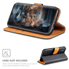 Carica l'immagine nel visualizzatore di Gallery, ivencase Cover per Samsung Galaxy A10 + Pellicola Protettiva + Penna, Book...