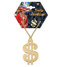 Carica l'immagine nel visualizzatore di Gallery, WIDMANN COLLANA DOLLARO ORO IN METALLO - Ilgrandebazar
