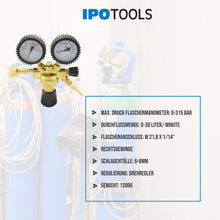 Carica l'immagine nel visualizzatore di Gallery, Riduttore di pressione IPOTOOLS Regolatore per argon/CO2 Unità... - Ilgrandebazar