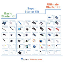 Carica l'immagine nel visualizzatore di Gallery, Elegoo Progetto Starter Kit Basic per Principianti con Tutorial in... - Ilgrandebazar