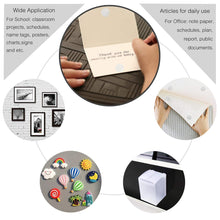 Carica l'immagine nel visualizzatore di Gallery, HAUSPROFI 1008 Pezzi 10mm con Velcro Autoadesivo, 504 10 mm, 10 Mm Bianco - Ilgrandebazar