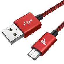 Carica l'immagine nel visualizzatore di Gallery, Cavo Micro USB Rampow [ Carica Rapida 2,4A ] con Rivestimento a Rete -... - Ilgrandebazar