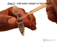 Carica l'immagine nel visualizzatore di Gallery, Swiss Labs Kit di test per batteri (E-Coli) in acqua, facile da usare con... - Ilgrandebazar
