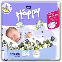 Carica l'immagine nel visualizzatore di Gallery, Bella Baby Happy - 84 Pannolini taglia 1 2-5kg