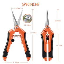 Carica l'immagine nel visualizzatore di Gallery, CELIFE 3 Pezzi Cesoia da potatura Professionali Forbici e Cesoie per potare... - Ilgrandebazar