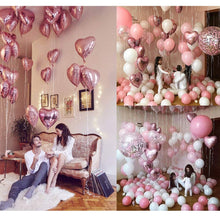 Carica l'immagine nel visualizzatore di Gallery, MMTX Decorazioni Feste di Compleanno, 51 Confezioni Per Con Striscioni A-rosa - Ilgrandebazar