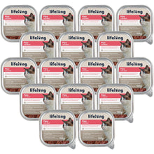 Carica l'immagine nel visualizzatore di Gallery, Marchio Amazon - Lifelong, Alimento per gatti, Paté con manzo, 16 confezione da 100g
