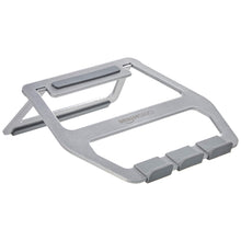 Carica l'immagine nel visualizzatore di Gallery, AmazonBasics - Supporto richiudibile in alluminio per PC 15", Argento - Ilgrandebazar
