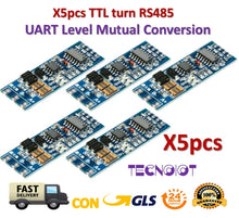 Carica l'immagine nel visualizzatore di Gallery, TECNOIOT 5pcs Ttl Turn RS485 485 to Serial UART Mutual Conversion Automatic... - Ilgrandebazar
