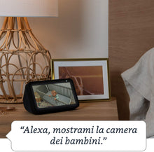 Carica l'immagine nel visualizzatore di Gallery, Echo Show 5 – Resta sempre in contatto con l'aiuto di Alexa, Nero
