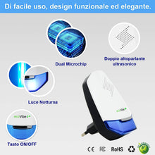 Carica l'immagine nel visualizzatore di Gallery, ecoVibe | Ultrasuoni per Topi di 5ª Generazione; Repellente Ultrasuoni... - Ilgrandebazar