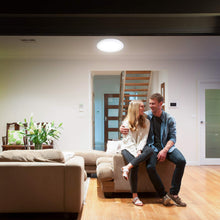 Carica l'immagine nel visualizzatore di Gallery, Plafoniera LED, lampada da soffitto o parete per bagno, luce bianca naturale...