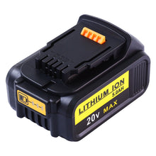 Carica l'immagine nel visualizzatore di Gallery, Powayup DCB184 20V 5.0Ah Batteria Sostituzione per DeWalt 18V MAX