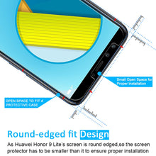 Carica l'immagine nel visualizzatore di Gallery, ivoler [3 Pack] Pellicola Vetro Temperato per Huawei Honor 9 Lite [Garanzia... - Ilgrandebazar