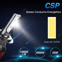 Carica l'immagine nel visualizzatore di Gallery, Rovtop H7 LED 10000LM, 6000K, 9V-36V, Fari Abbaglianti o Anabbaglianti Bronzo - Ilgrandebazar