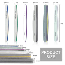 Carica l'immagine nel visualizzatore di Gallery, Set 6 Lima Unghie Professionale Gel Acrilico Manicure Buffer Lime Unghie... - Ilgrandebazar