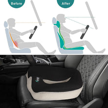 Carica l'immagine nel visualizzatore di Gallery, Feagar Cuscino per Sedile Memory Foam - Cuscino per Sedia Auto - Cuscini Seduta per Auto, Ufficio, Sedia da Gioco
