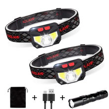 Carica l'immagine nel visualizzatore di Gallery, Lampada Frontale LED USB Ricaricabile, ZOYJITU lampada da testa... - Ilgrandebazar