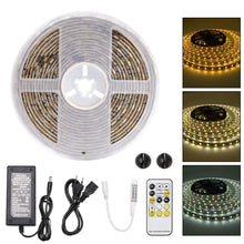 Carica l'immagine nel visualizzatore di Gallery, URAQT Striscia LED 5M，Impermeabile Bianco Freddo &amp; Caldo 5m - Ilgrandebazar