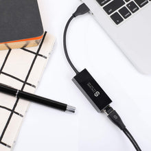 Carica l'immagine nel visualizzatore di Gallery, Syncwire Adattatore USB Rete, Alta velocità 3.0, Nero