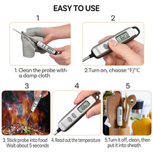 Carica l'immagine nel visualizzatore di Gallery, Habor Termometro Cucina Digitale, popular &amp; cost effective, Argento - Ilgrandebazar